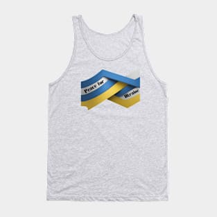 Peace For Ukraine Tank Top